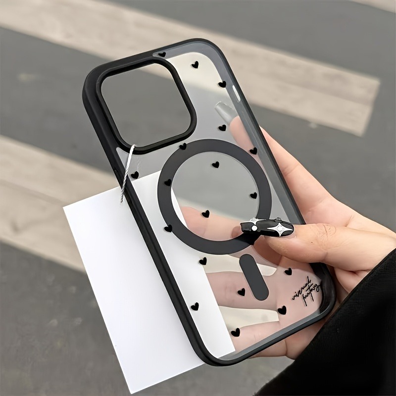 Wireless Charger - غطاء هاتف مغناطيسي للشحن اللاسلكي لأجهزة