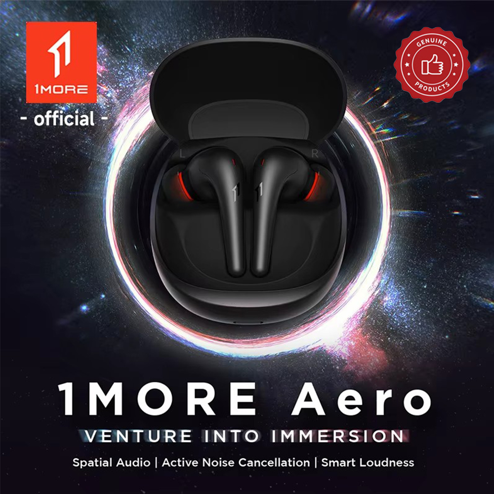 Headphones Wireless - سماعات أذن لاسلكية 1MORE Aero مع