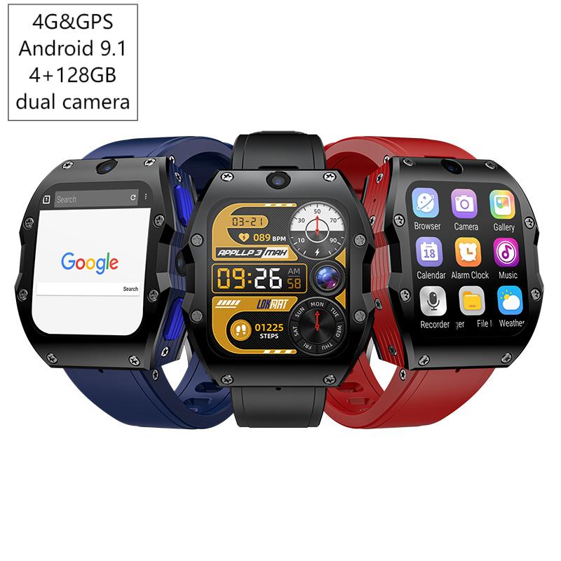 4G أندرويد Smartwatch 4 + 128G - مراجعة Smart Watch وسعره