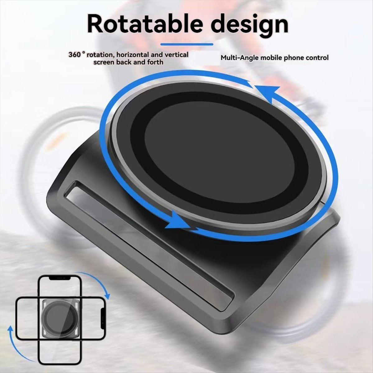 حامل هاتف مغناطيسي للذراع مناس - مراجعة Phone Holder وسعره