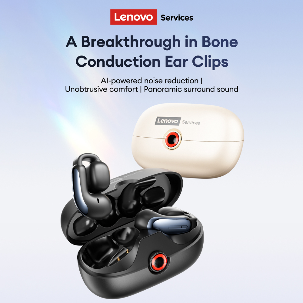 لينوفو LES-108 العظام التوصيل  - مراجعة Headphones Wireless وسعره