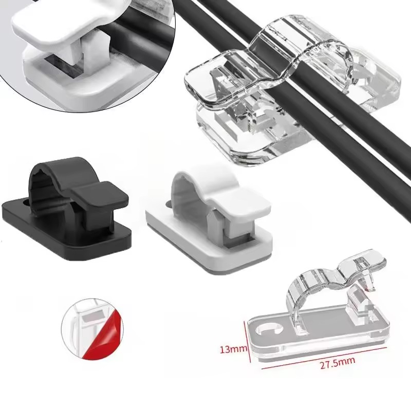 مشابك كابلات ذاتية اللصق لتنظي - مراجعة Cable Organizer وسعره