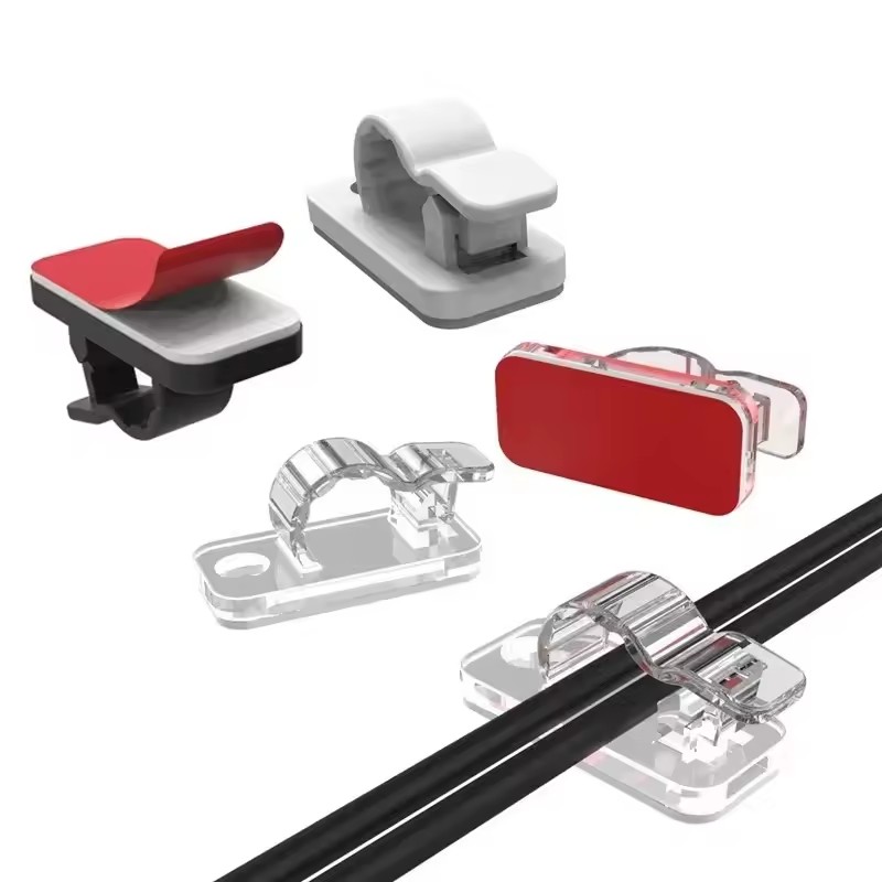 مشابك كابلات ذاتية اللصق لتنظي - مراجعة Cable Organizer وسعره