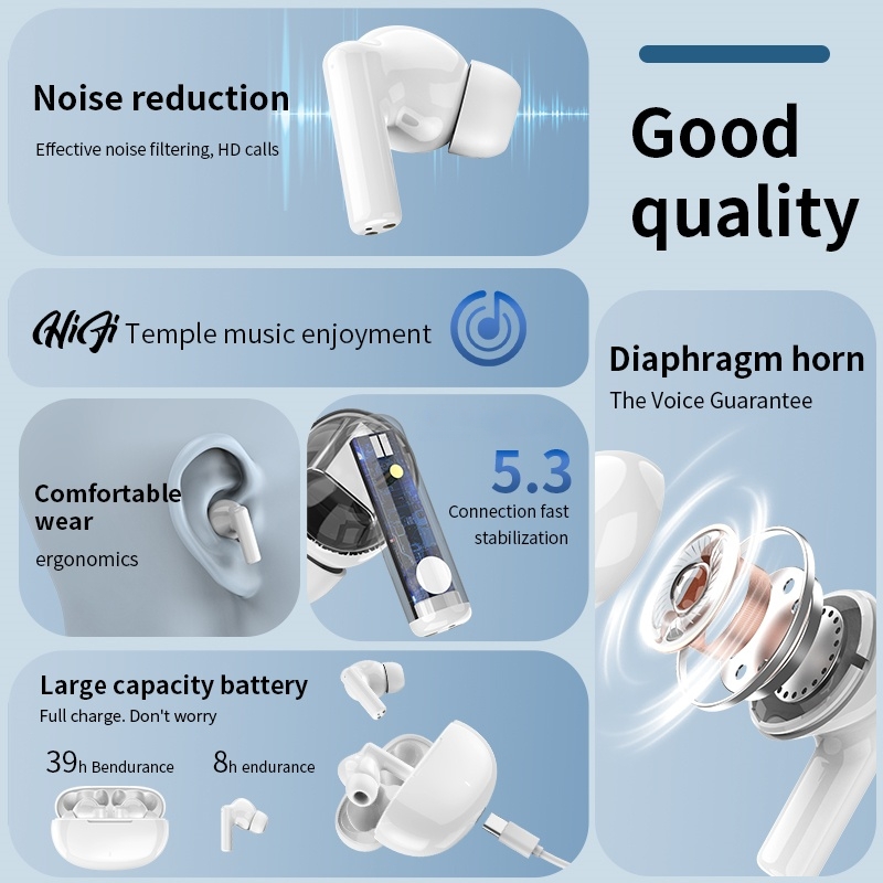 سماعة بلوتوث لاسلكية جديدة TWS - مراجعة Headphones Wireless وسعره