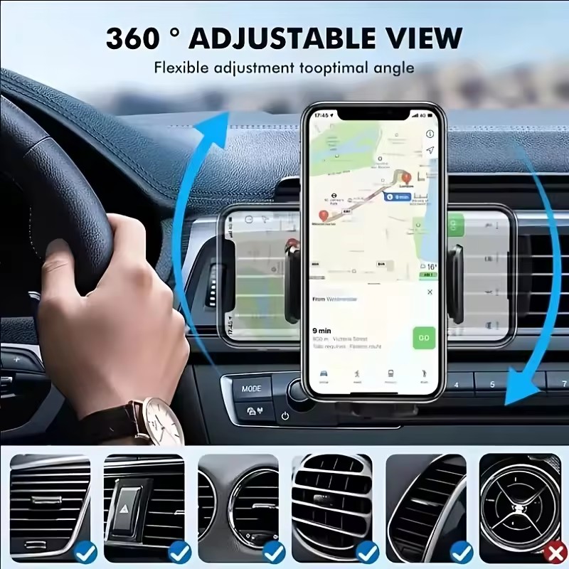 حامل هاتف عالمي للسيارة بقاعدة - مراجعة Usb Charger وسعره