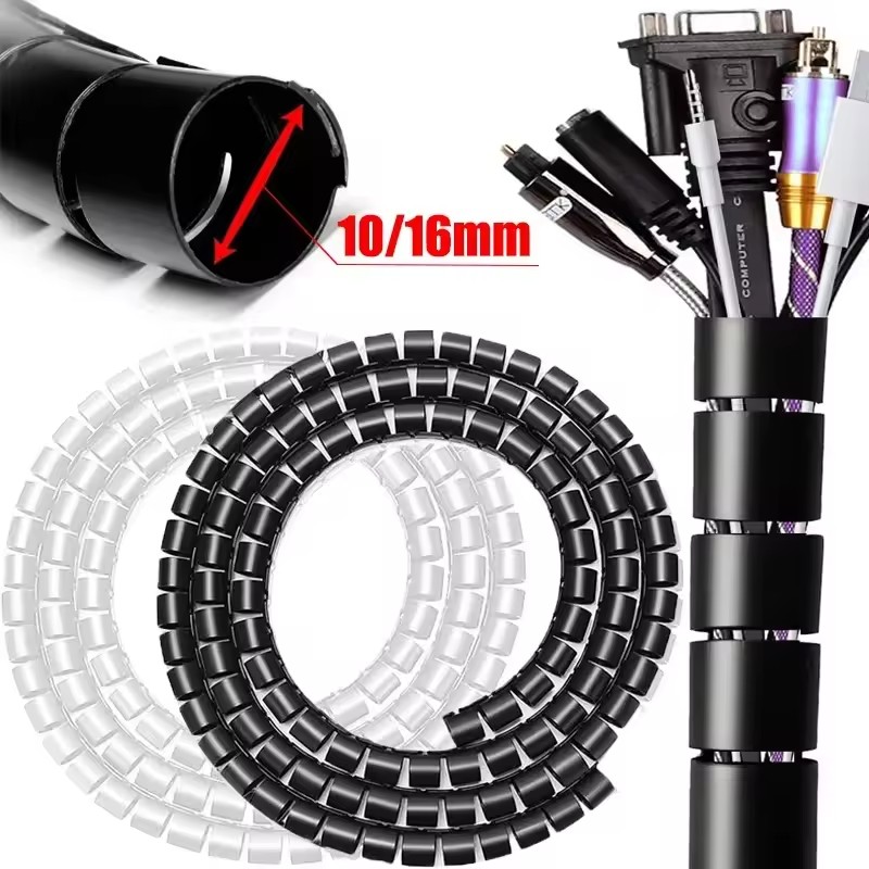 غطاء حلزوني لتنظيم وحماية الكا - مراجعة Cable Organizer وسعره