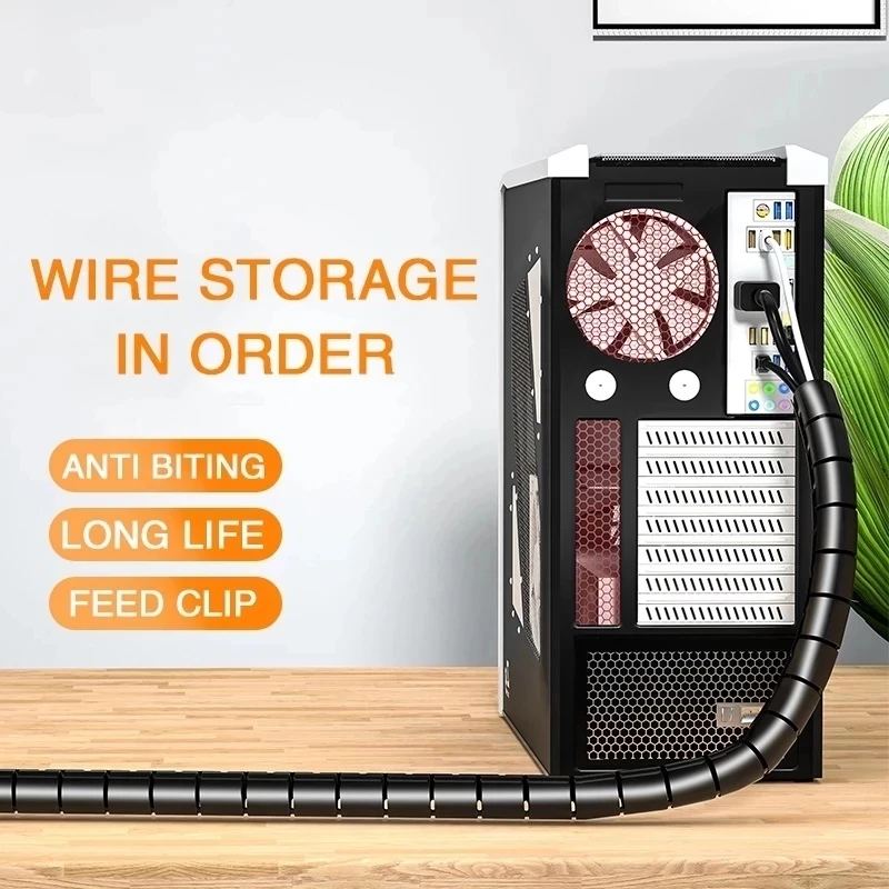 غطاء حلزوني لتنظيم وحماية الكا - مراجعة Cable Organizer وسعره
