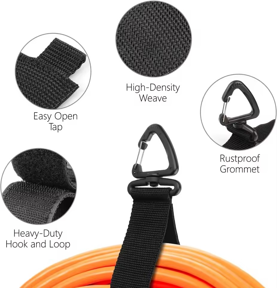 حامل منظم الأسلاك مع مشبك دوار - مراجعة Cable Organizer وسعره