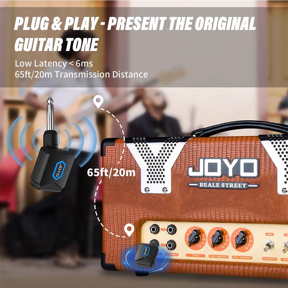 نظام جيتار لاسلكي JOYO JW-06 ب - مراجعة Wireless Charger وسعره