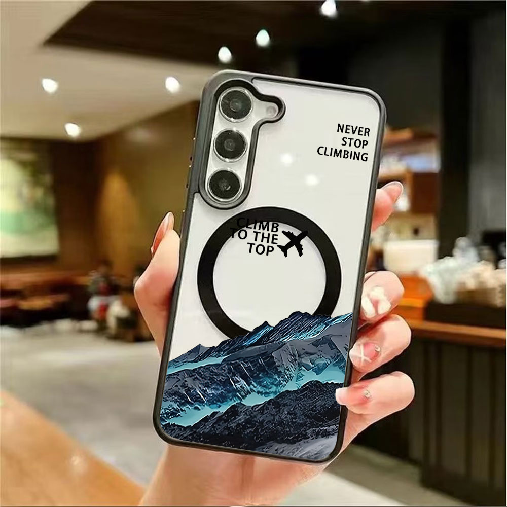 غطاء هاتف مغناطيسي للشحن اللاس - مراجعة Wireless Charger وسعره