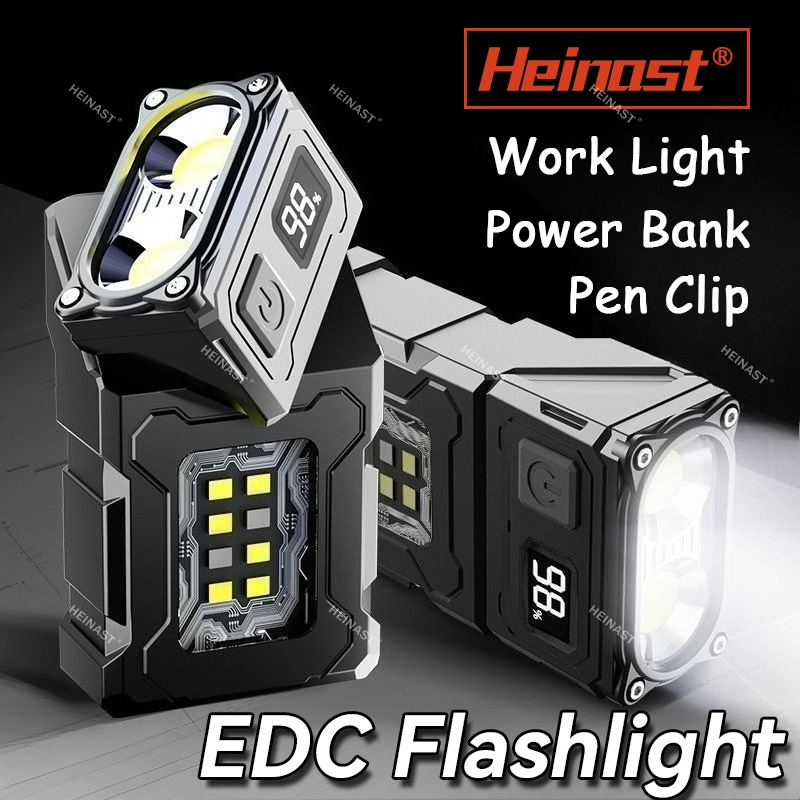 ضوء الشعلة المغناطيسي ضوء العم - مراجعة Power Bank وسعره