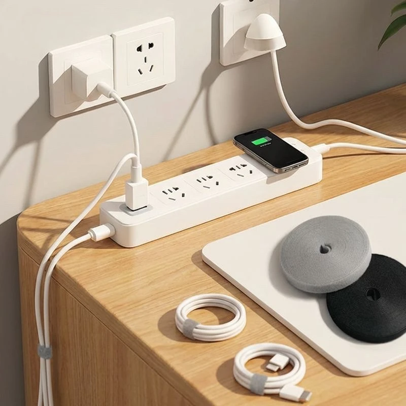 منظم كابلات، شريط تثبيت ذاتي ا - مراجعة Cable Organizer وسعره