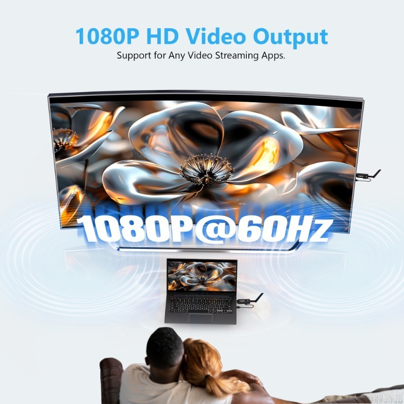 200 متر نقل لاسلكي فيديو الارس - مراجعة Hdmi Adapter وسعره